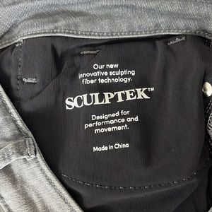 Athleta Sculptek Skinny Grey Jeans Size 8P